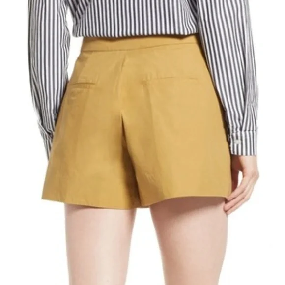 J. Crew women 16 cotton poplin tie waist shorts - Picture 4 of 4